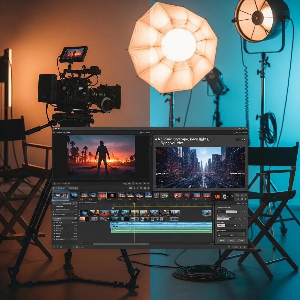 Video and image generation tools in a multimedia workspace